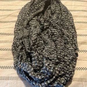 68x18” gray infinity scarf